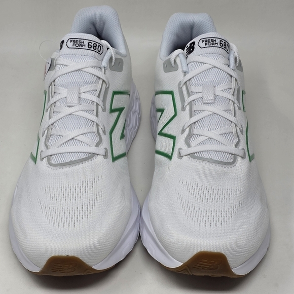 New Balance Fresh Foam 680 v8 Running Shoes White Grey M680CW8 Men Sz 13 4E New main image 6